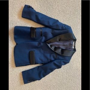 Romano Vianni Navy Blue 3 Piece Suite